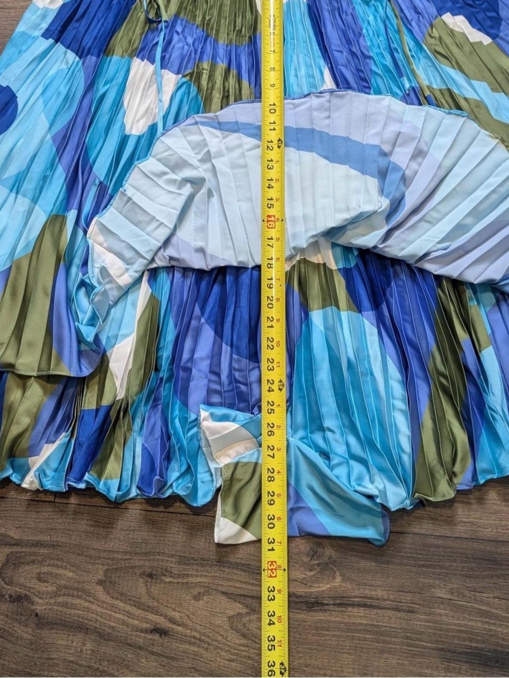 Hutch blue abstract pattern romper - Picture 6 of 6